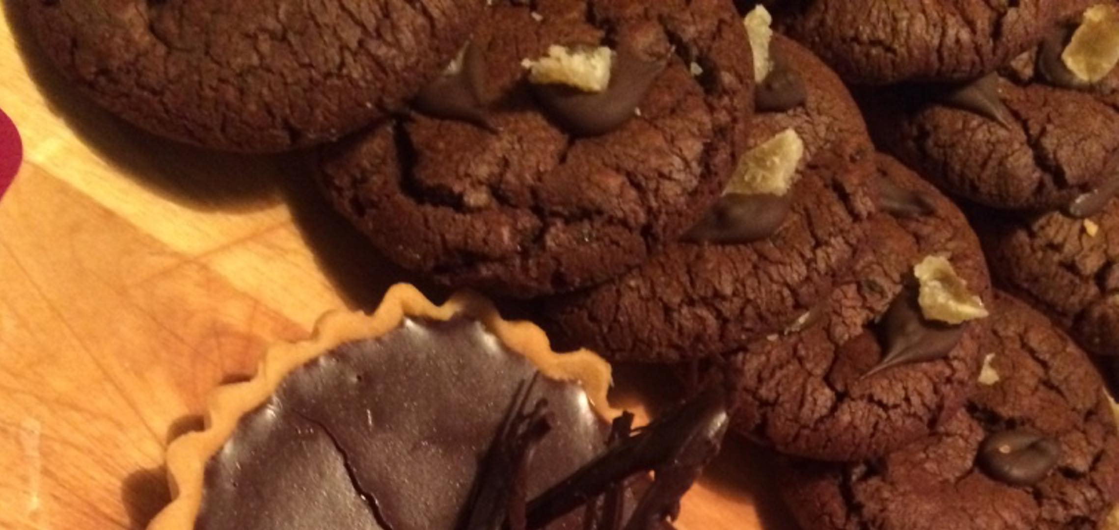 Chocolate & Ginger Cookies